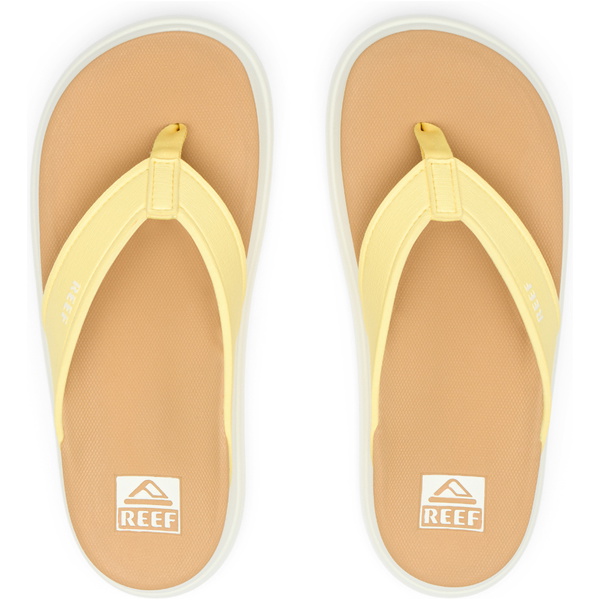 2025 Reef Mujer Cojín Bondi Sandalias CJ6470 - Pale Banana